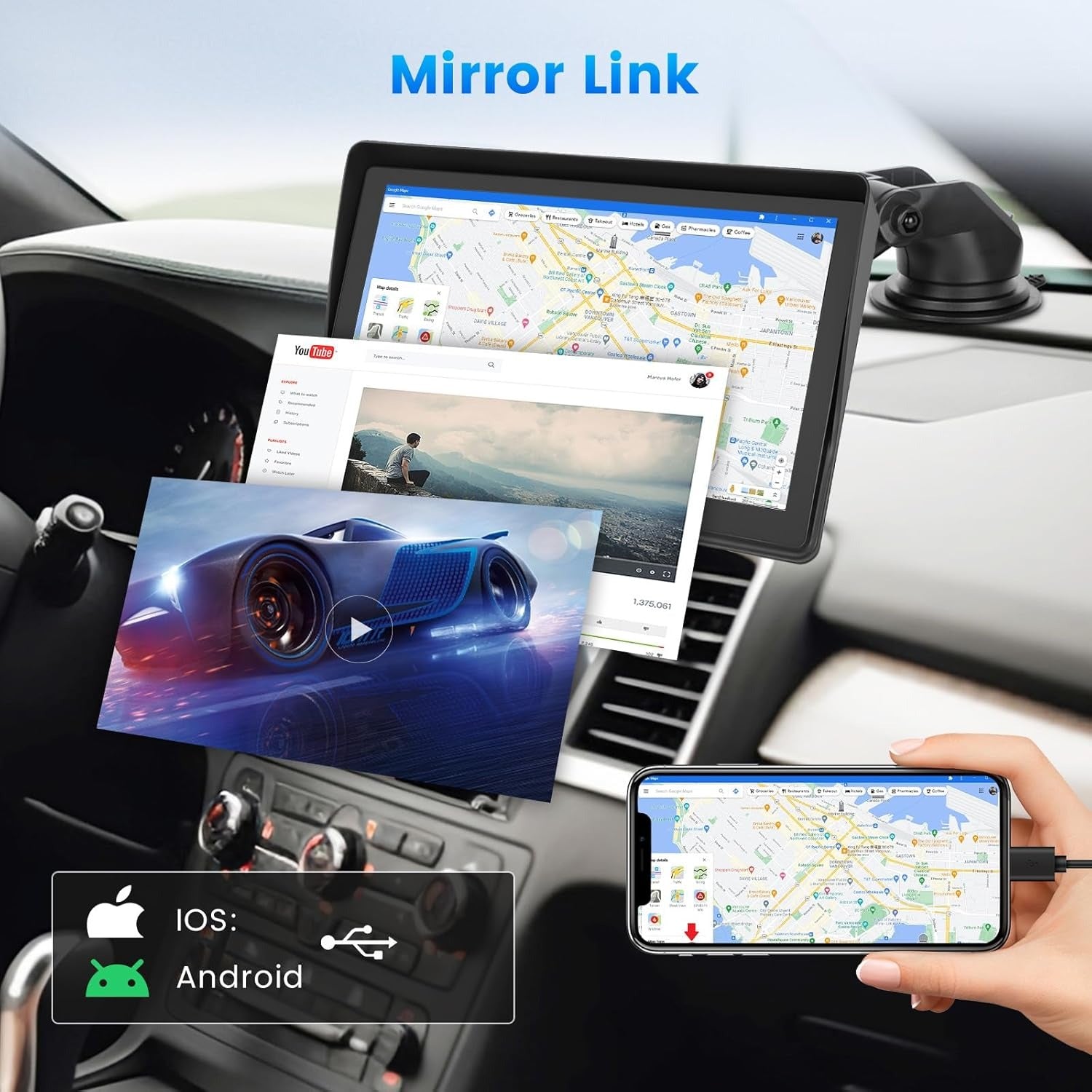 Good Gadgets Carplay Touchscreen Display